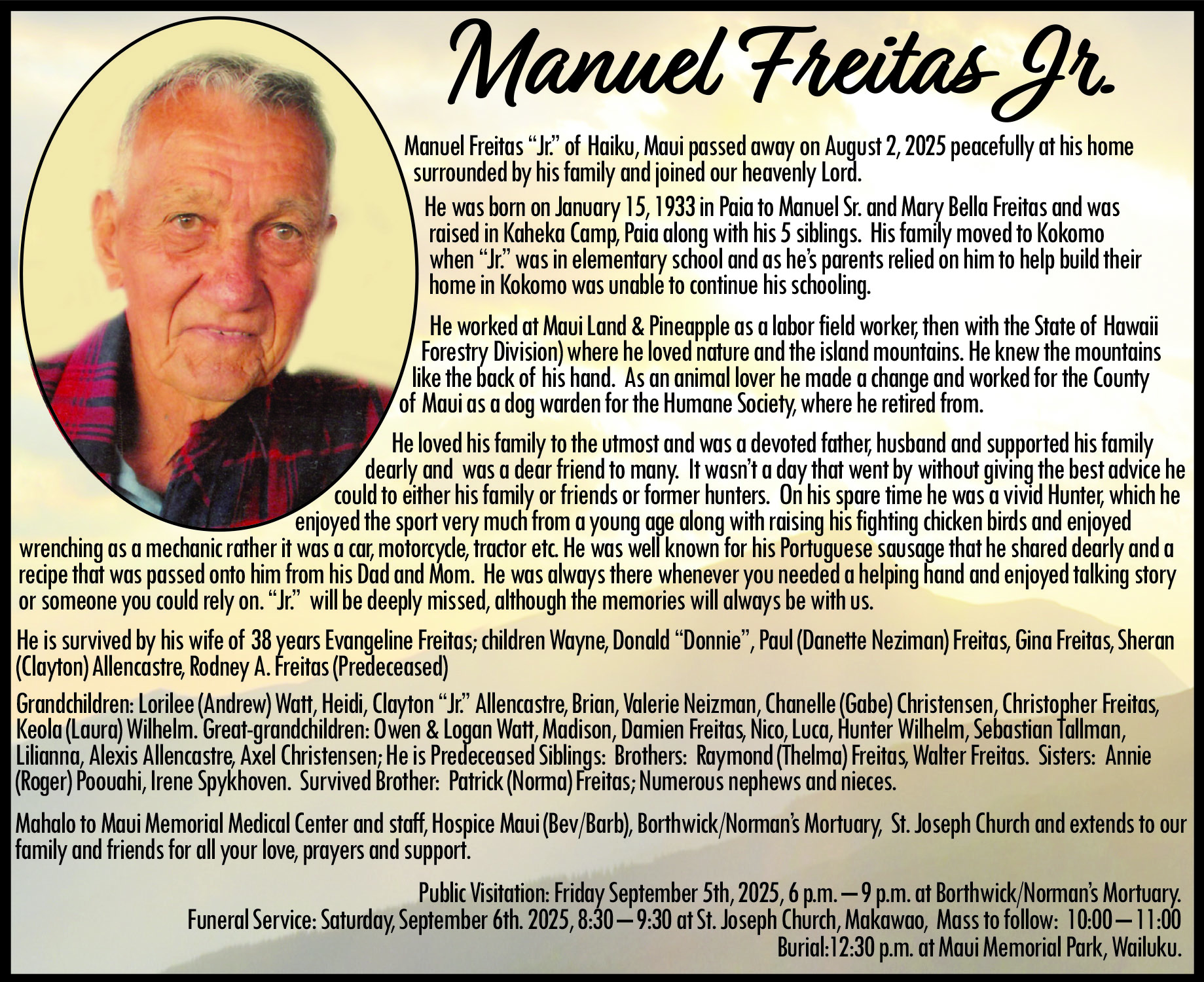 Print Ad Categories Obituaries (In Memoriams) News, Sports, Jobs(02)